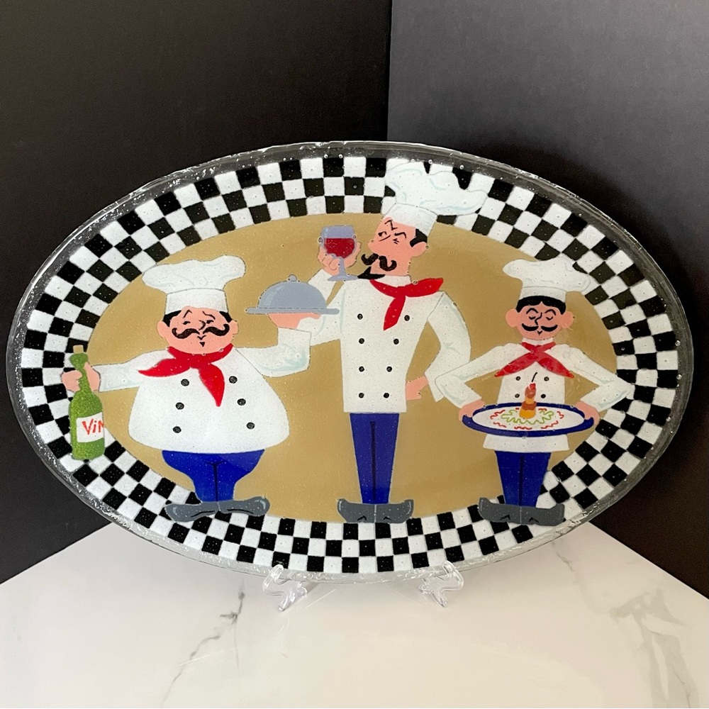 17.25" Chef Platter by Peggy Karr